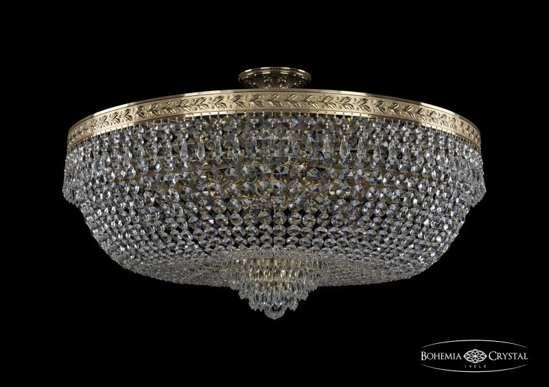Люстра на штанге Bohemia Ivele Crystal 19271/80IV G