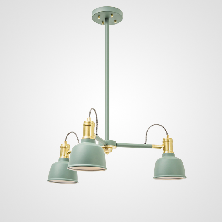 Люстра на штанге VINLAND CH D72 Blue by ImperiumLoft