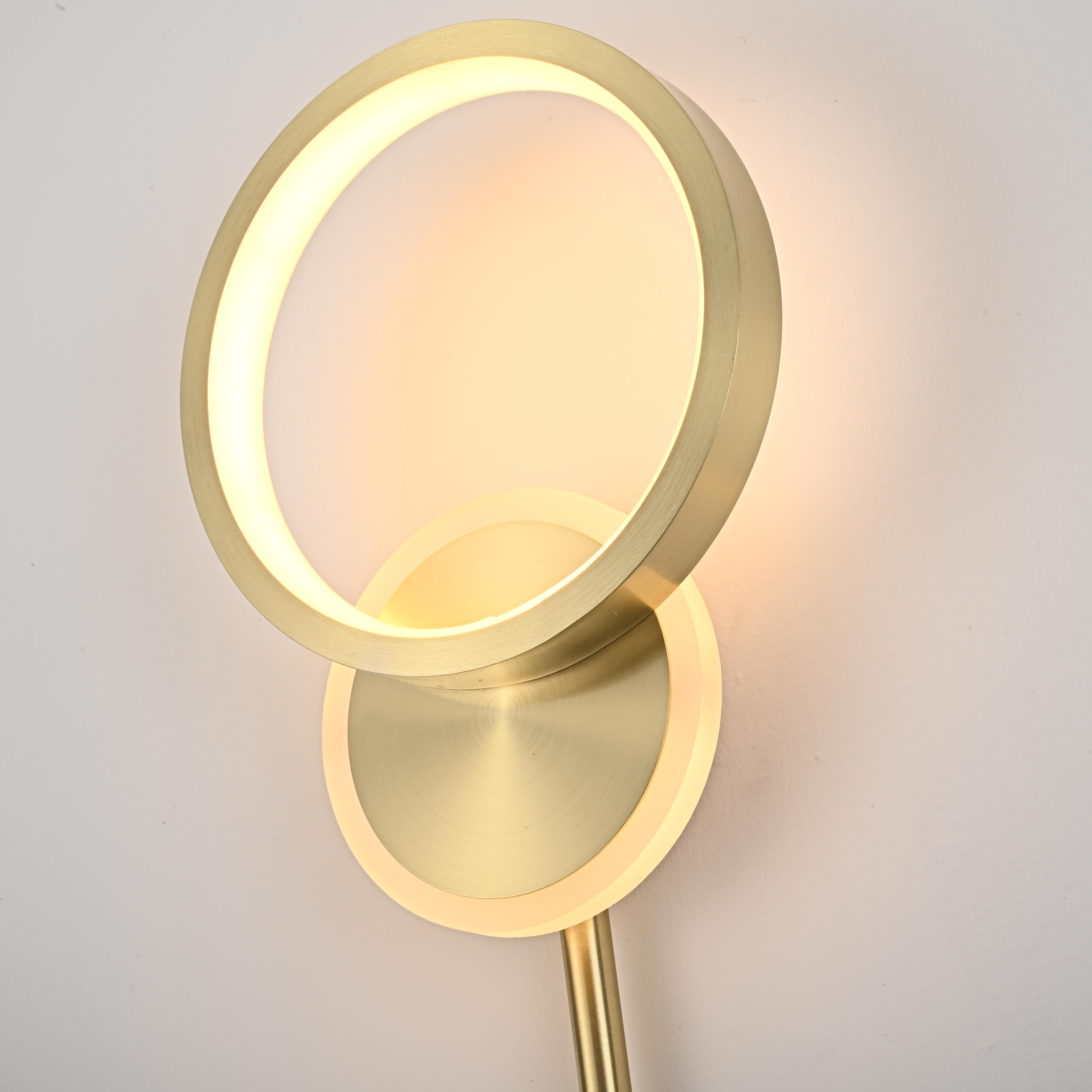Настенный светильник ZINGY D Brass by ImperiumLoft