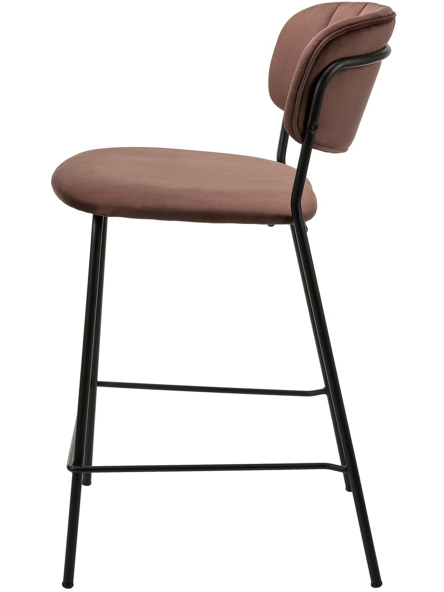 Стул полубарный Carol терракотовый Bradex Home FR 0469