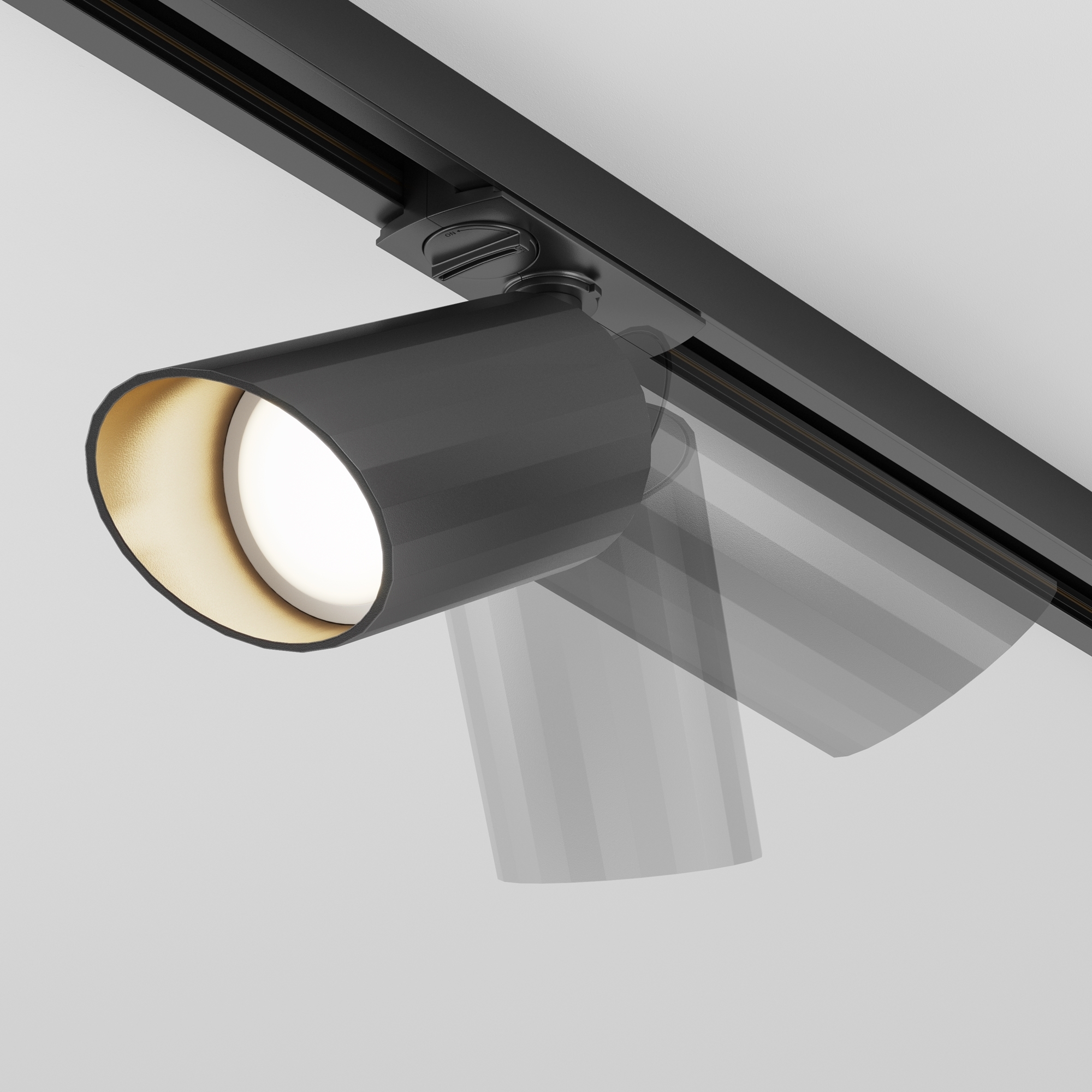 Трековый светильник Maytoni TR087-1-GU10-B