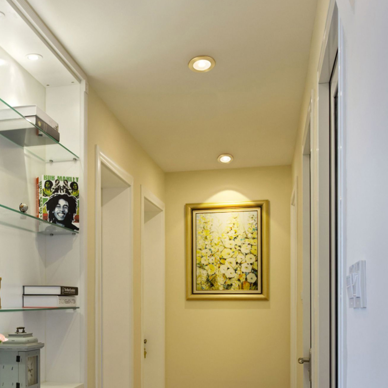 Встраиваемый светодиодный светильник ACT D10 4000К 7W by ImperiumLoft