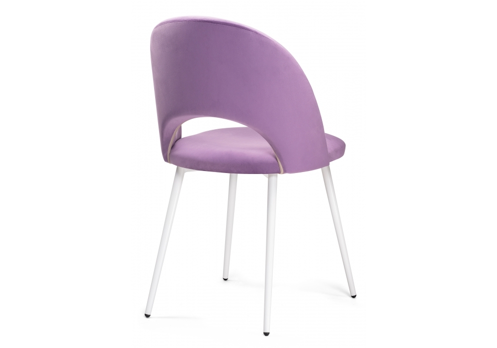 Стул Woodville Ирре сиреневый / белый глянец 464200