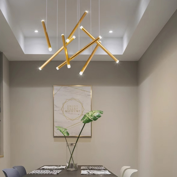 Люстра Dutti D0068 LED Chandelier Modern 14 Copper by ImperiumLoft