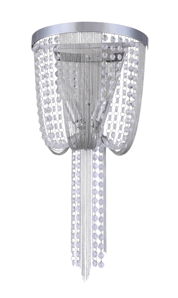 Бра Crystal Lux TEATRO AP2 CHROME