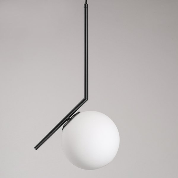 Светильник Flos IC Lighting Black Pendant Lamp by ImperiumLoft