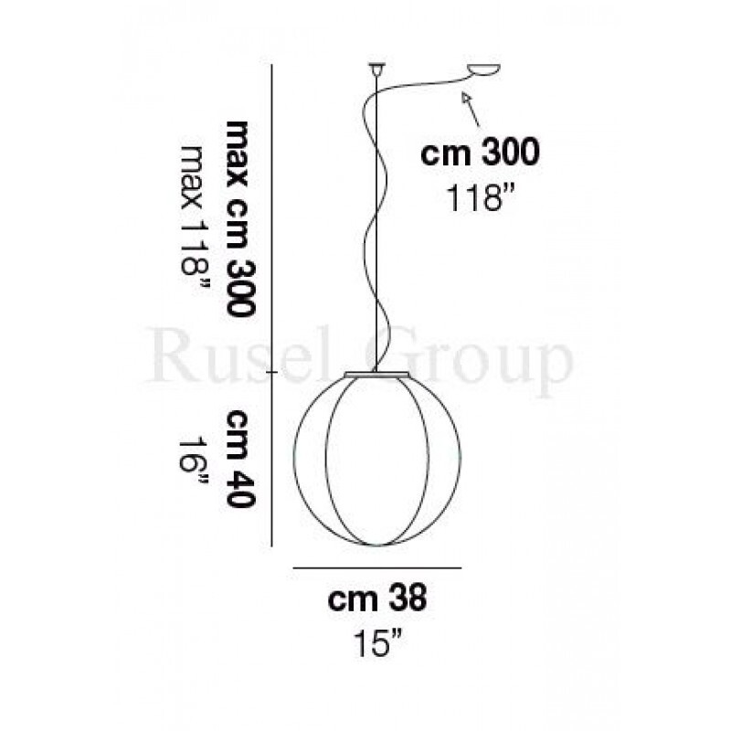 Подвесной светильник Vistosi PENTA SP D1