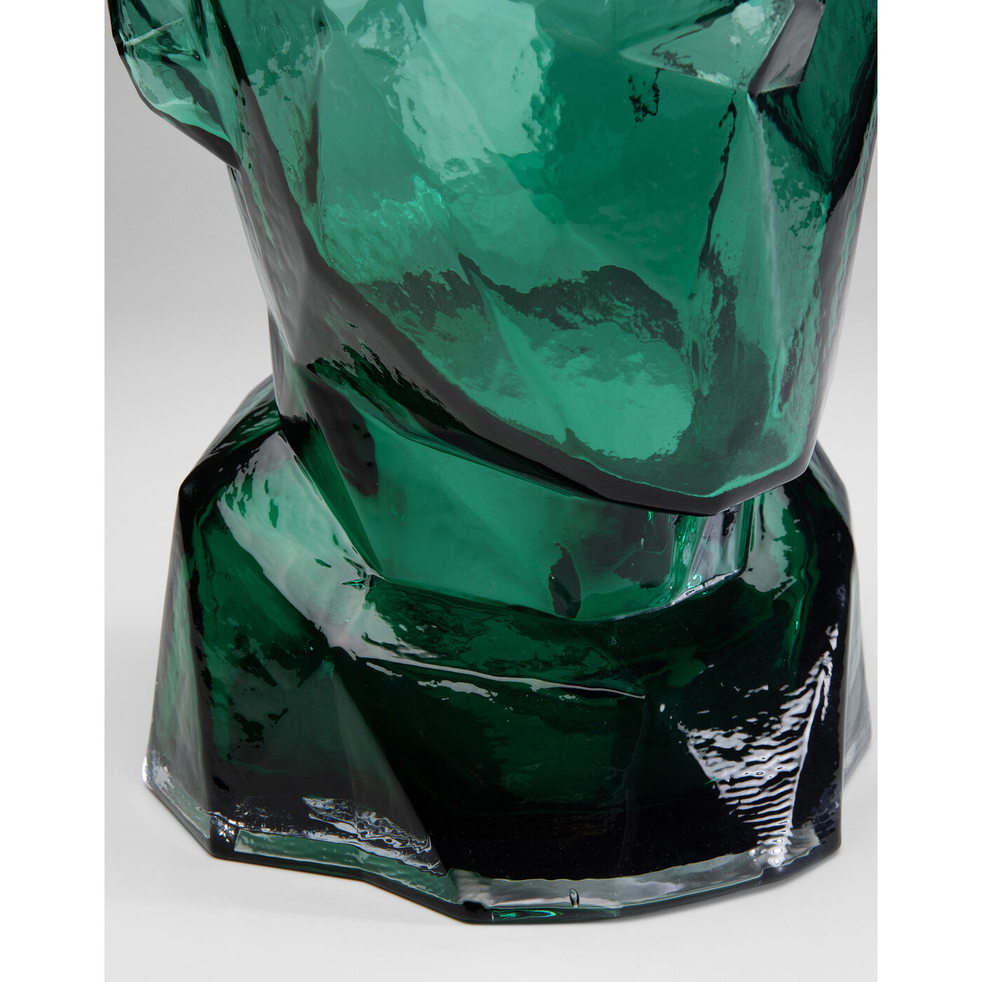 Ваза Prisma Face Green 30 см KARE 56188