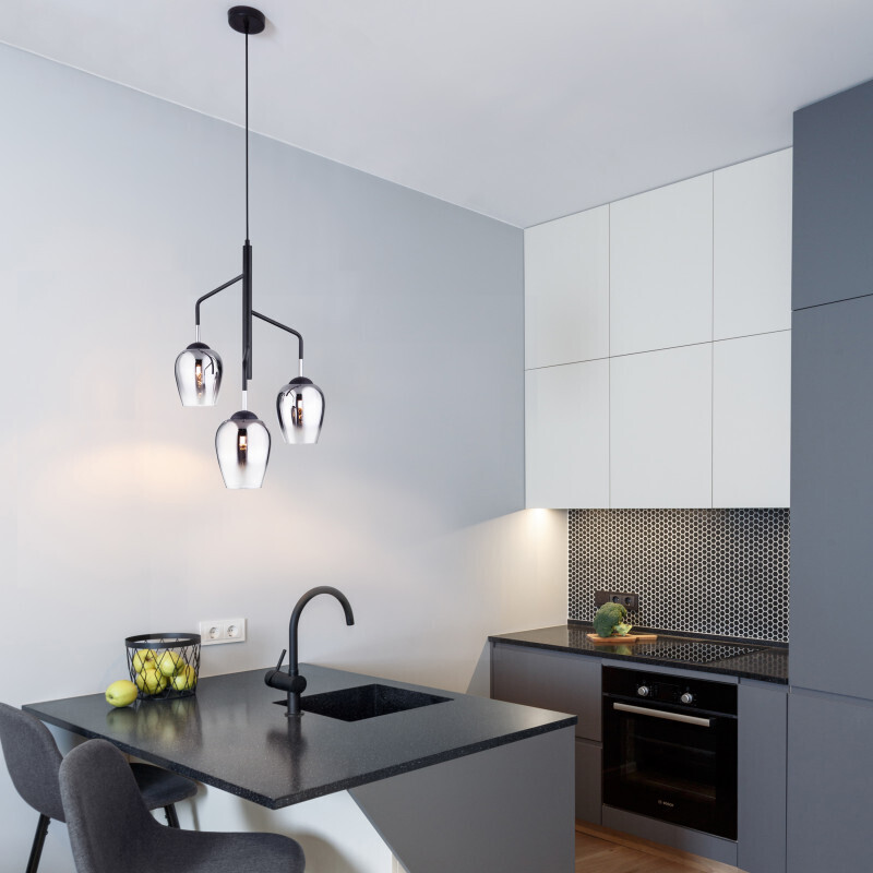 Подвесной светильник Eurosvet 50086/3 хром