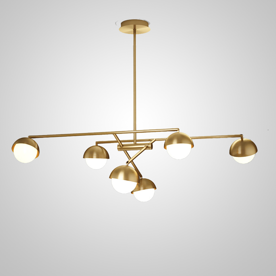 Потолочная люстра KENDALL L10 Gold by ImperiumLoft