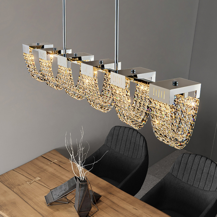 Потолочный светильник ALVARIN L L120 Black by ImperiumLoft