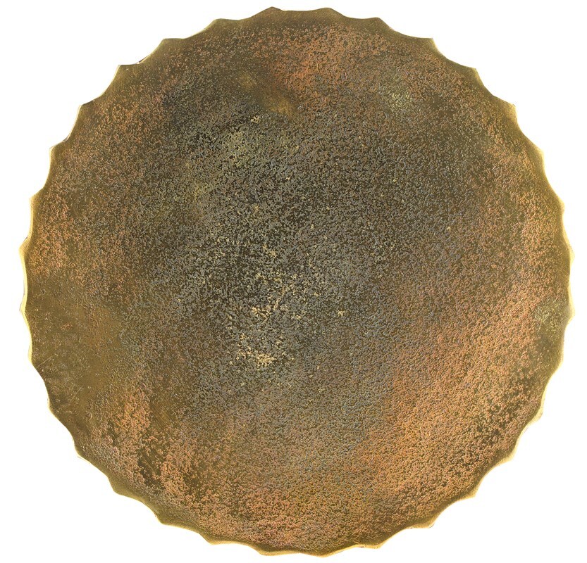 Приставной столик Currey & Company Rasi Antique Brass 4000-0075