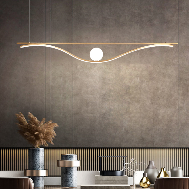 Подвесной светильник PEARLY L180 3000К by ImperiumLoft