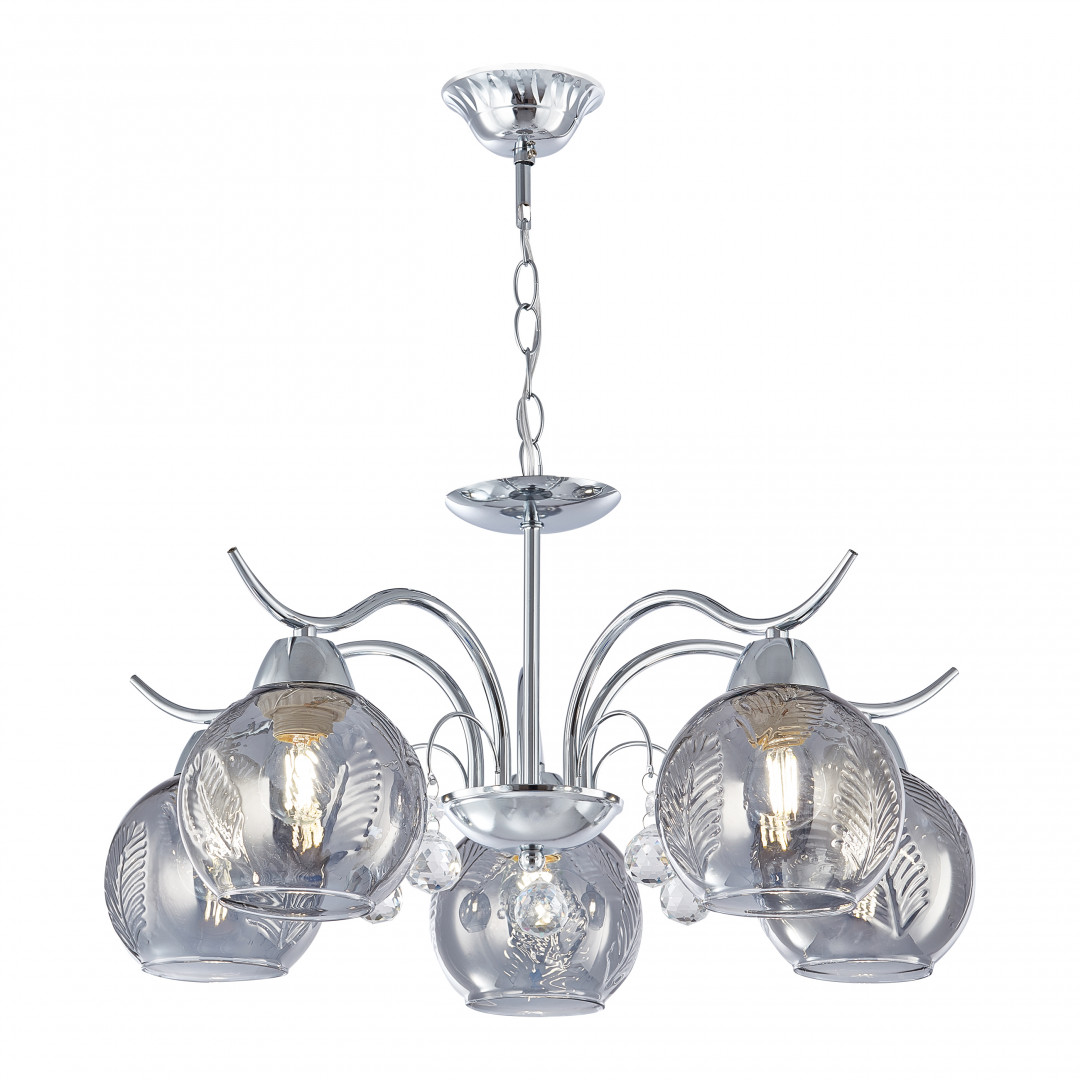 Люстра подвесная с плафонами 331556/5 CR Arte Milano