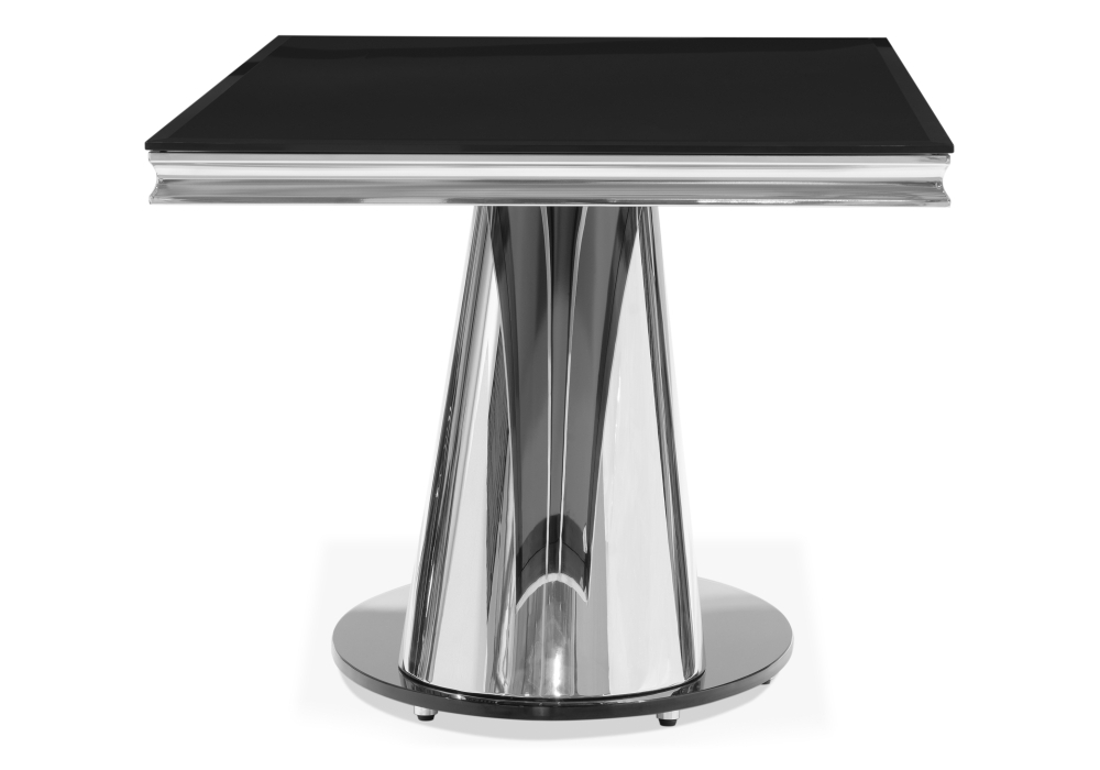 Стол стеклянный Woodville Kolonel черный 15307