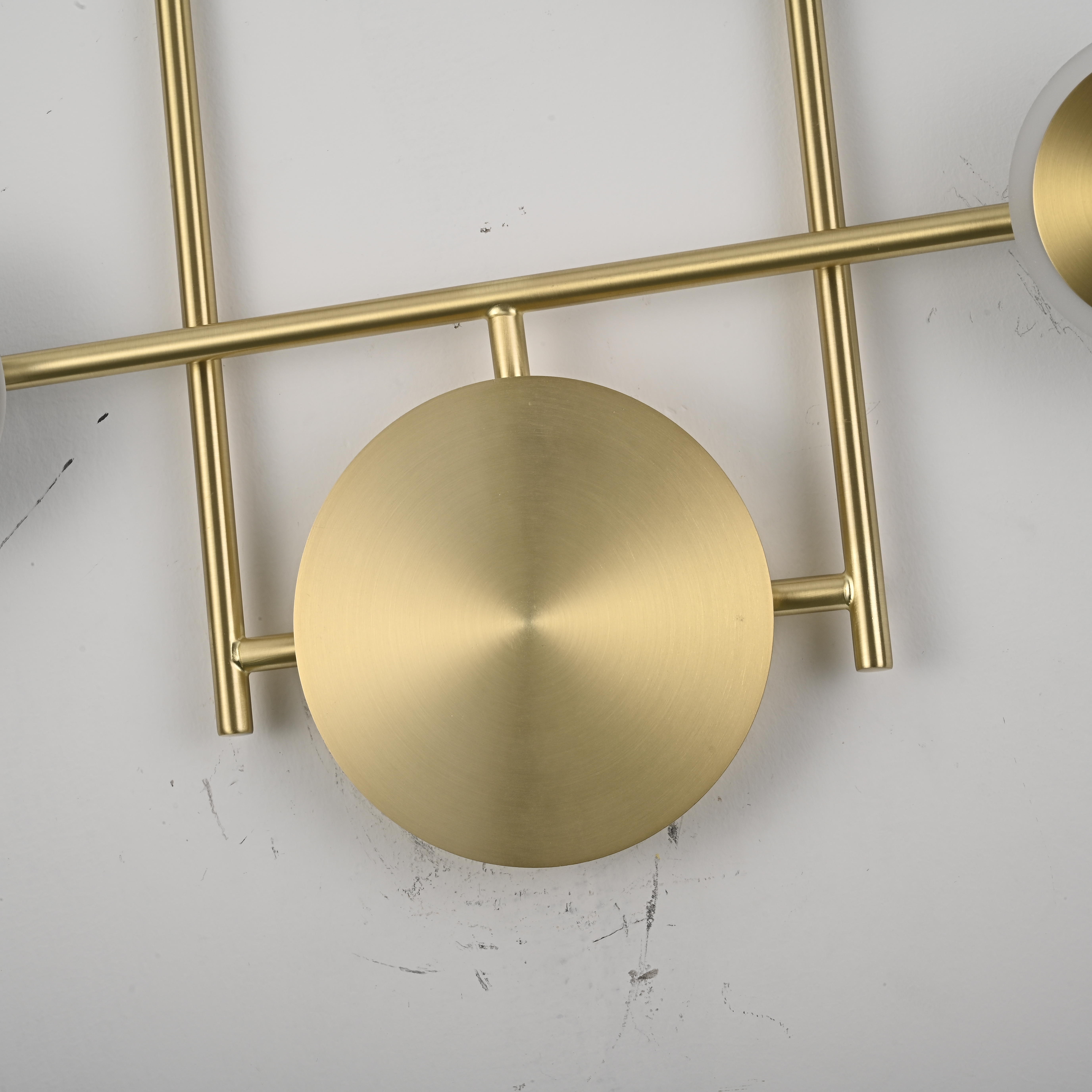 Настенный светильник ZINGY E Brass by ImperiumLoft