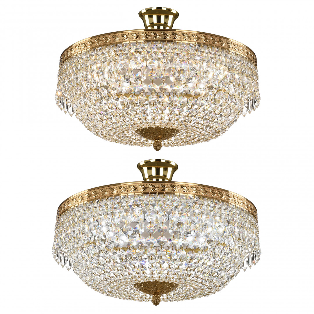 Люстра светодиодная хрустальная 19011/45IV/LED-DIM G Bohemia Ivele Crystal