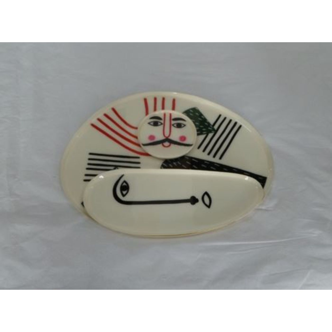 Тарелка Abstract 52827 KARE