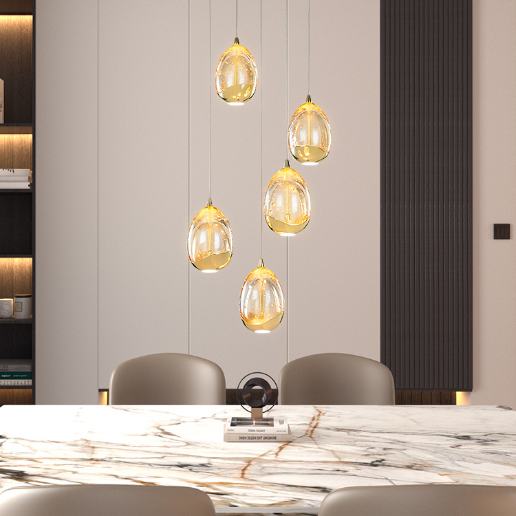 Подвесной светильник LENITA MORE L3 Gold by ImperiumLoft