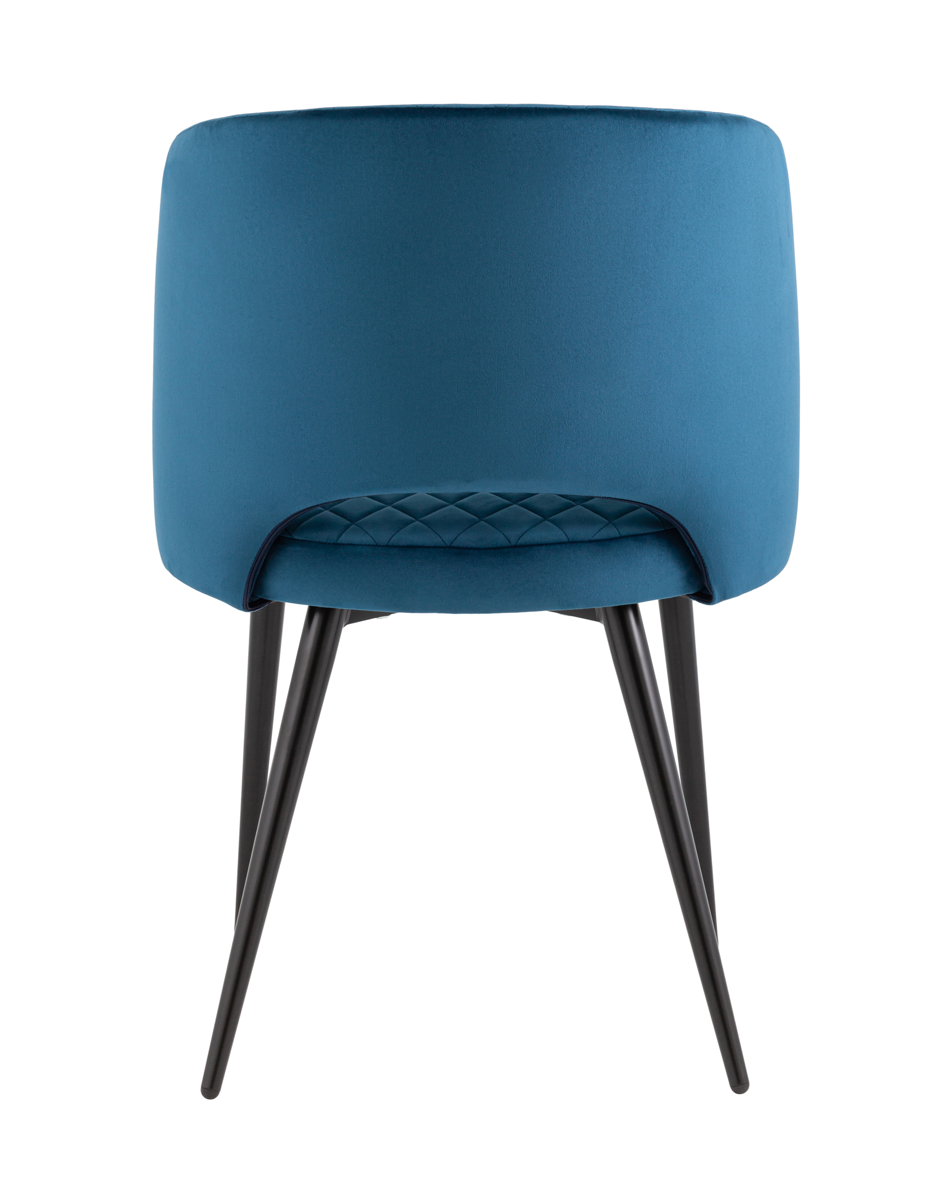 Стул-кресло Дарелл велюр синий Stool Group