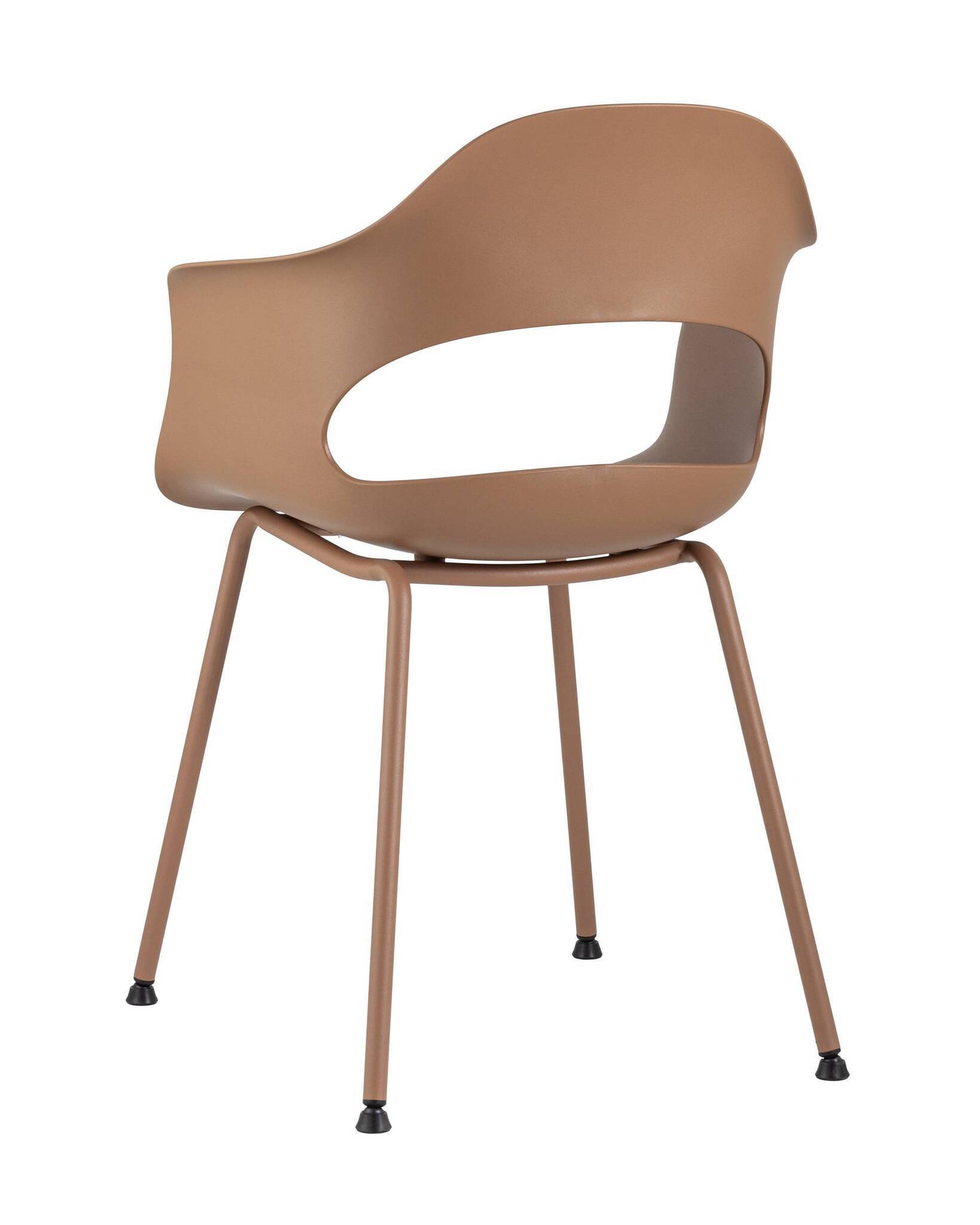 Стул Lady пластик коричневый Stool Group