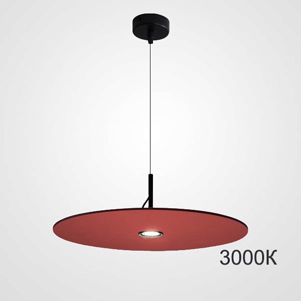 Подвесной светильник EUREKA D35 Red 3000К by ImperiumLoft