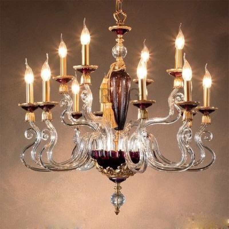 Люстра EUROLUCE BAROCCO L8+4