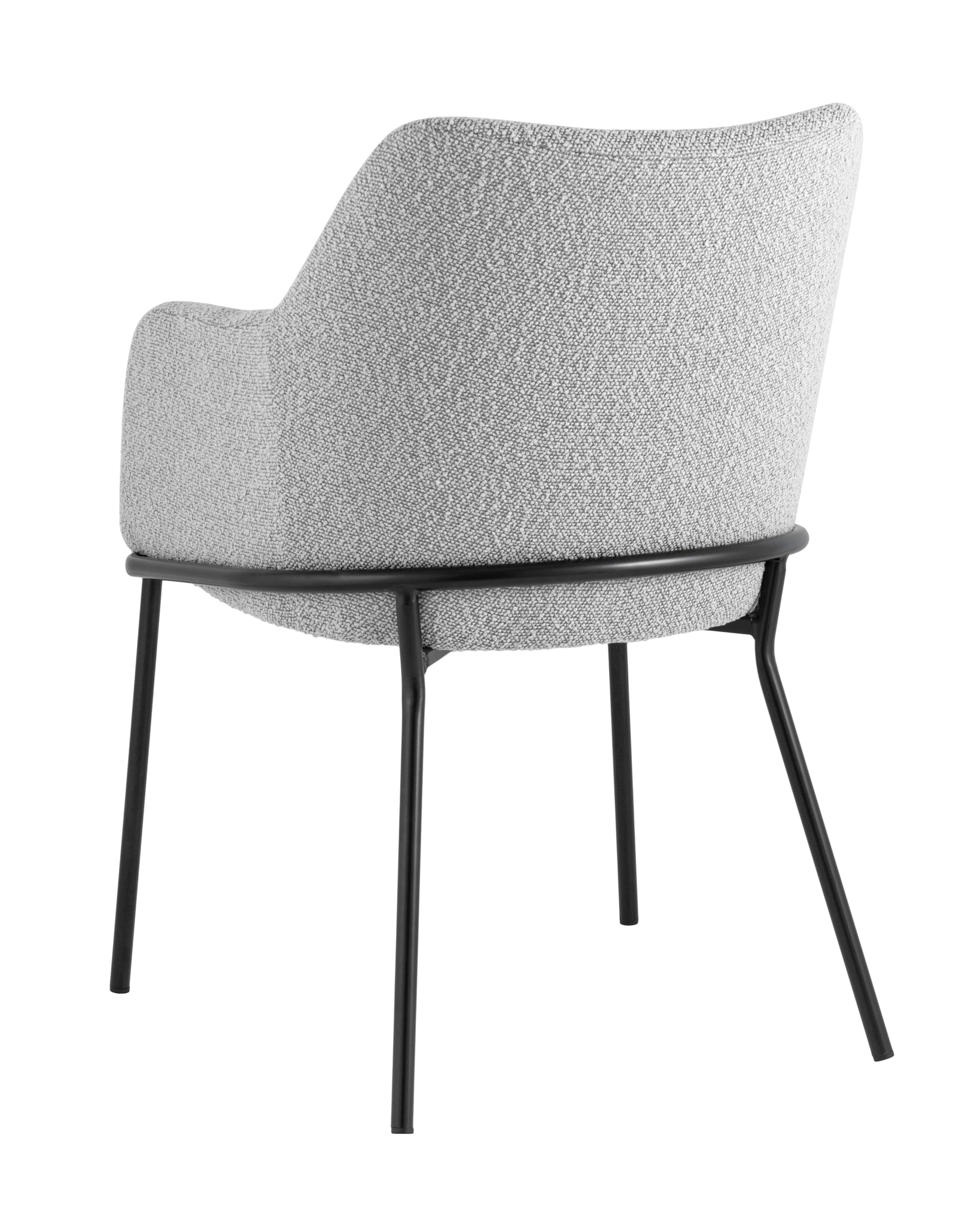 Стул Кози ткань букле серый Stool Group