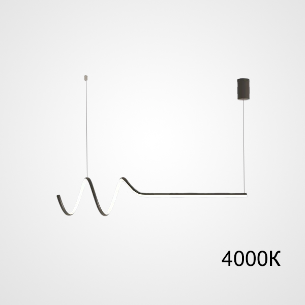 Подвесной светильник DAMARIS L70 Black 4000К by ImperiumLoft