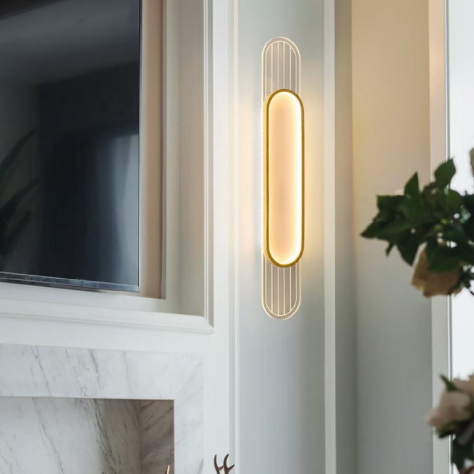 Настенный светильник CORD H80 Light brown by ImperiumLoft