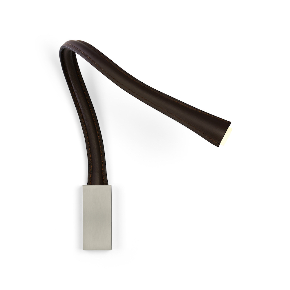 Настенный светильник Contardi FLEXILED AP L60 nickel/brown ACAM.000885