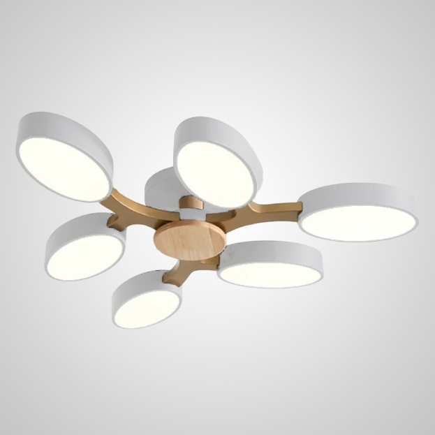 Потолочная люстра INGALIS L81 White by ImperiumLoft