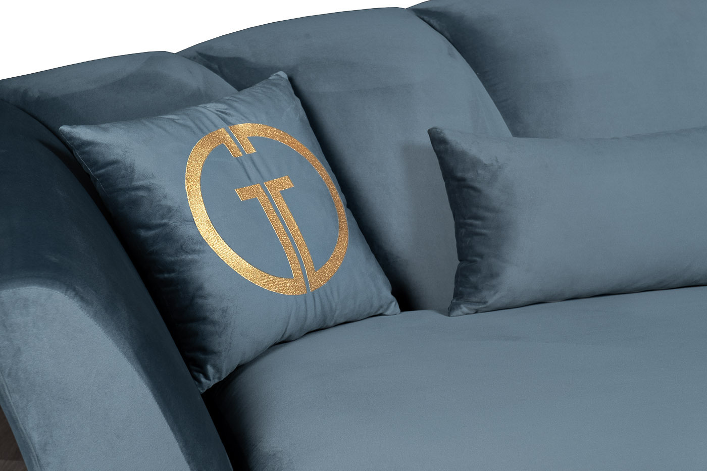 Диван Annette трехместный раскладной с царгой Garda Decor GD-ANNETTE-250MЦ-2