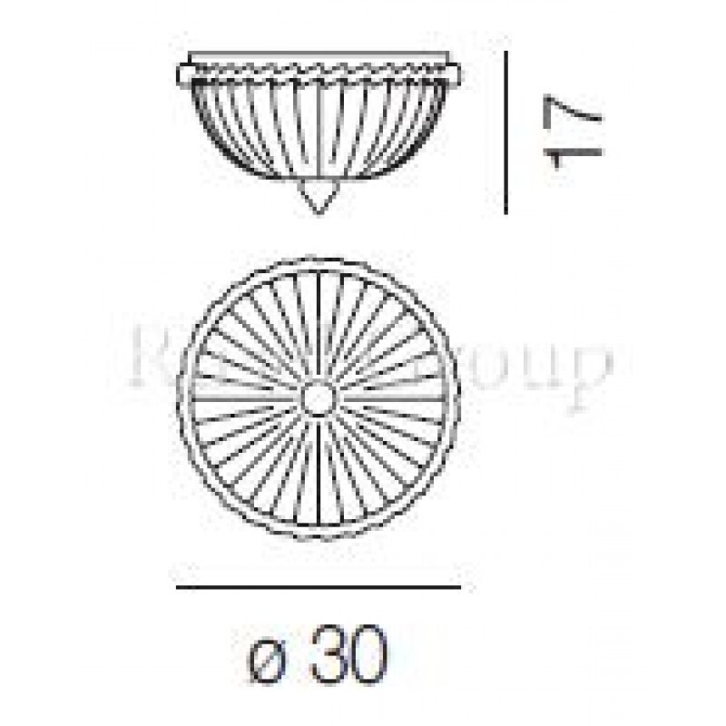 Потолочный светильник Vistosi MORRISE PL 30