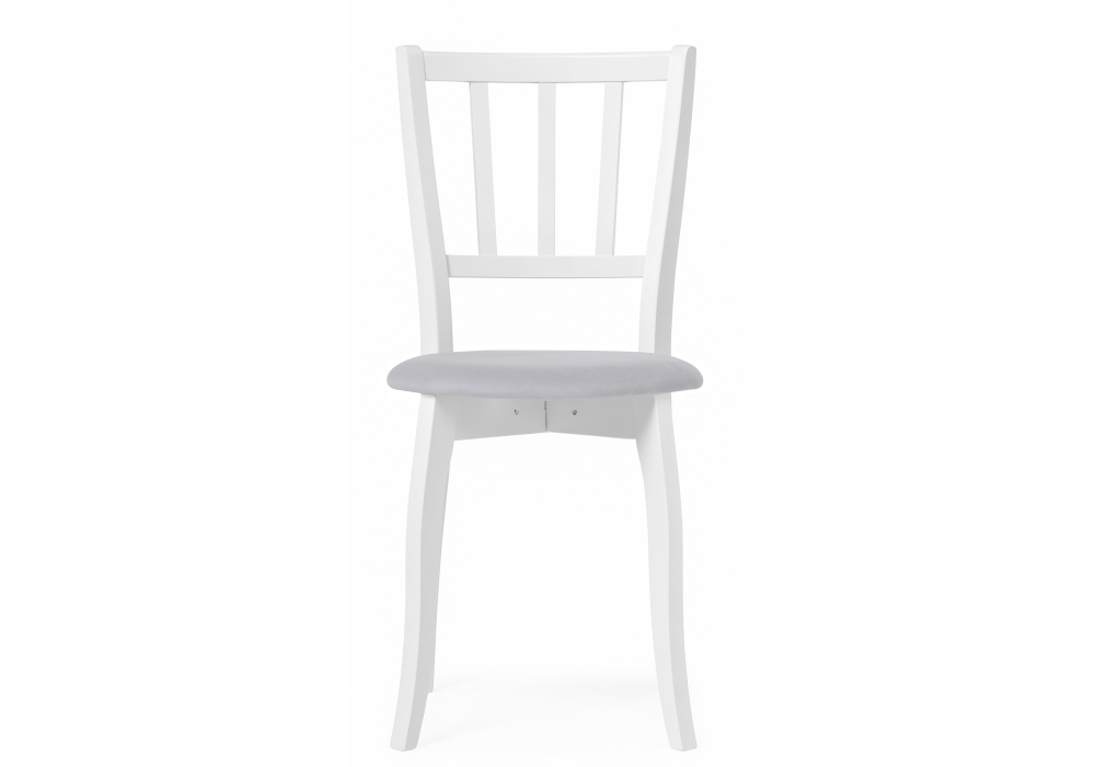 Стул деревянный Woodville Айра серый / белый 528929