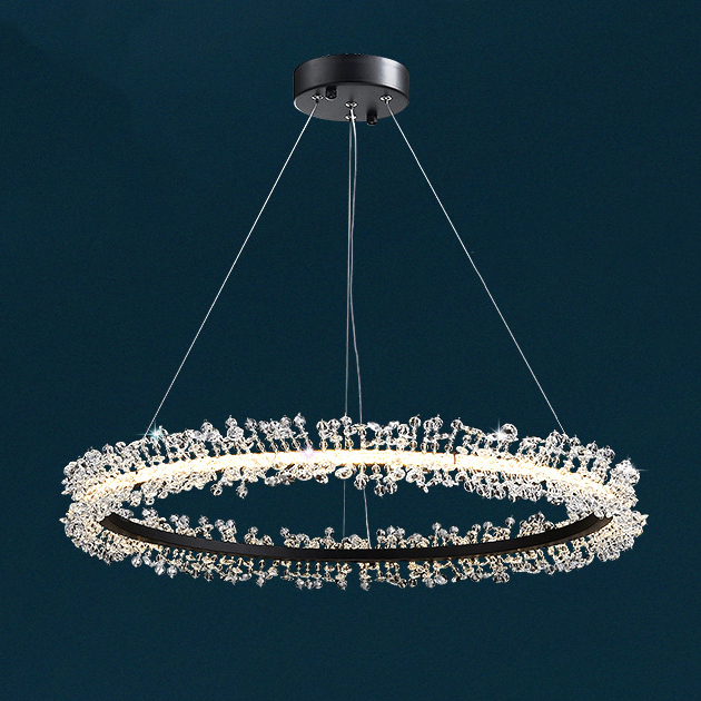 Подвесная люстра THERA D60 Black by ImperiumLoft