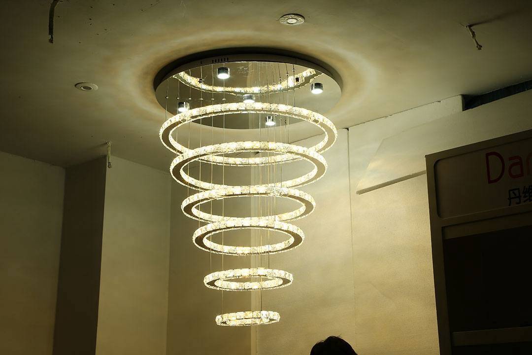 Люстра светодиодная хрустальная SWG DW-8701