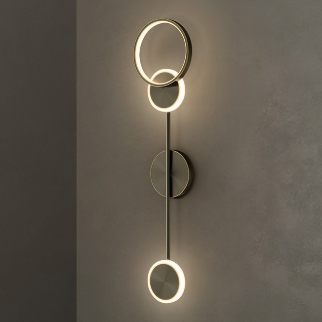 Настенный светильник AMBER Black by ImperiumLoft