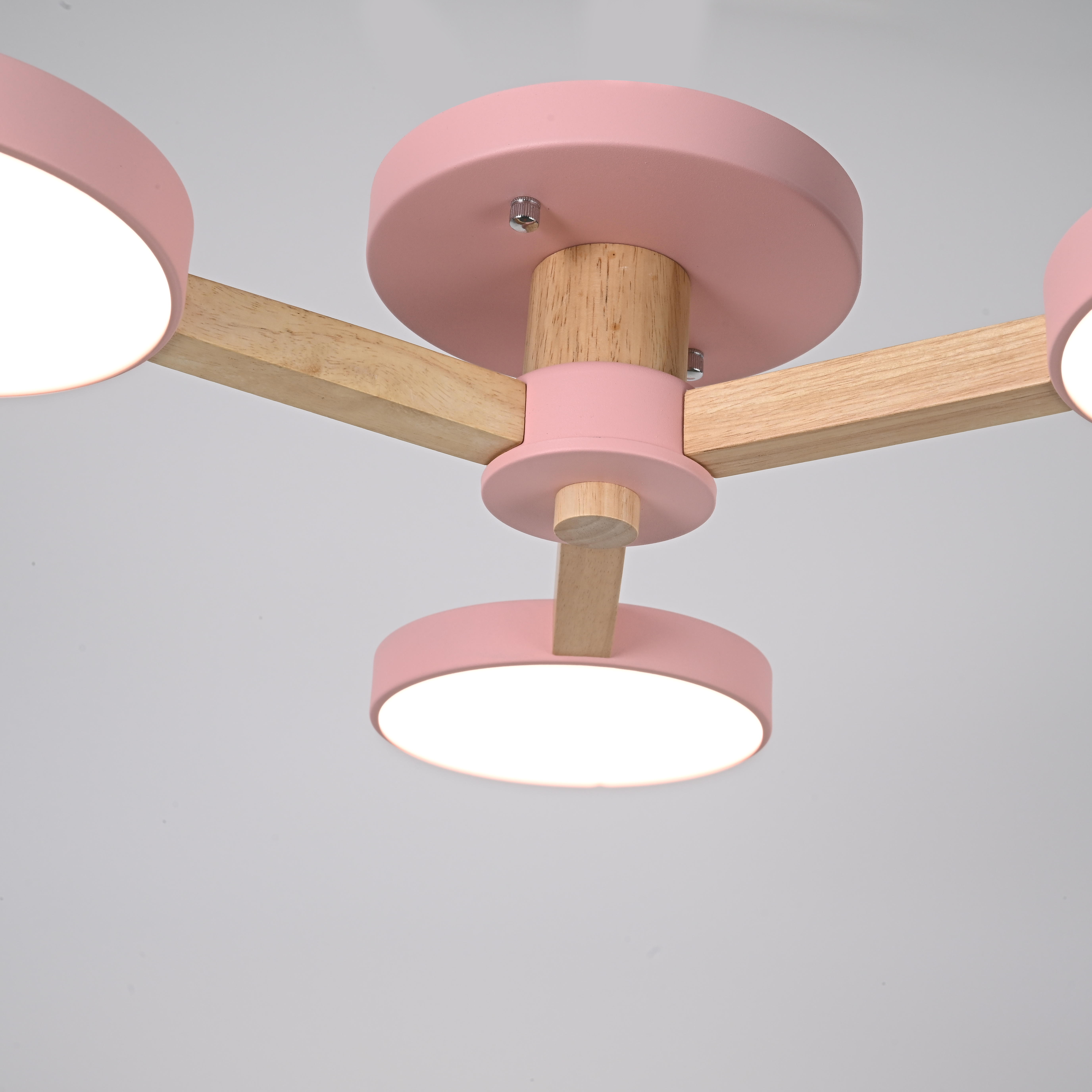 Потолочная люстра TURNA 3 Pink by ImperiumLoft