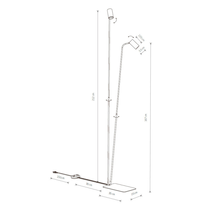 Торшер Nowodvorski 7715