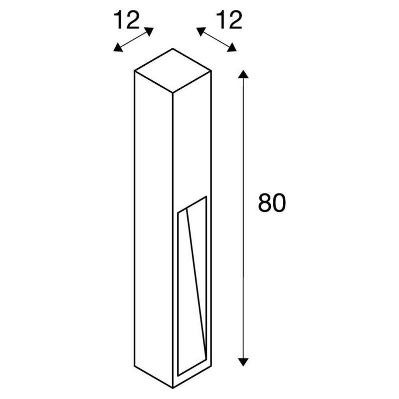 Столб уличный SLV 233457