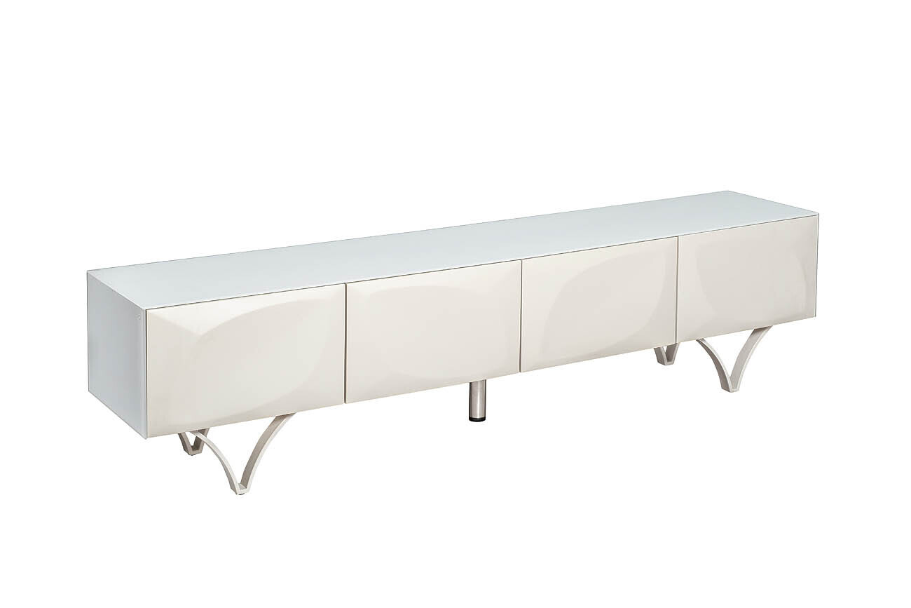 Тумба под телевизор Quadro с дверцами и ящиками Garda Decor 58DB-TV15873