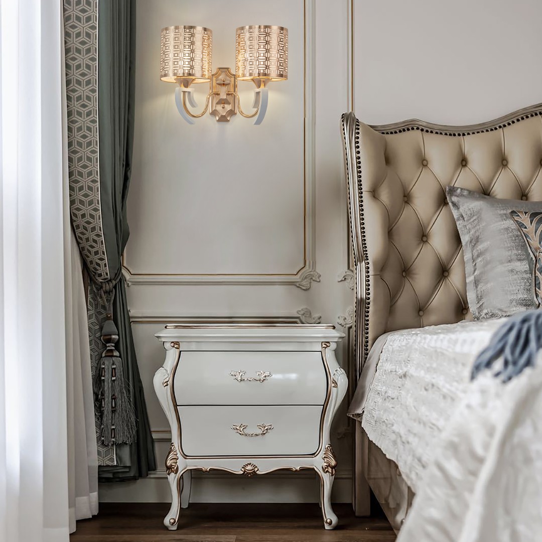 Бра с плафонами 308857/2W Wh/Gd Arte Milano