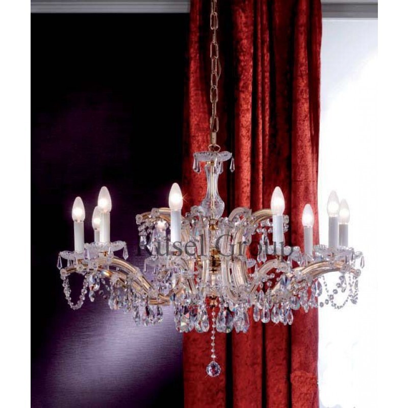 Люстра Orion LU 2215/10 MT-gold-A