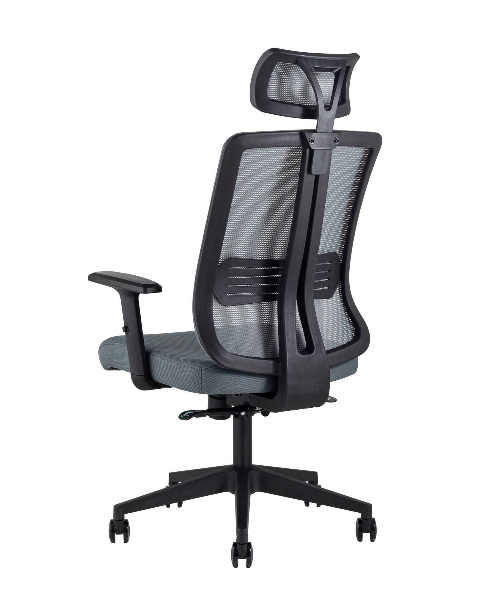 Кресло руководителяs Post серое TopChairs