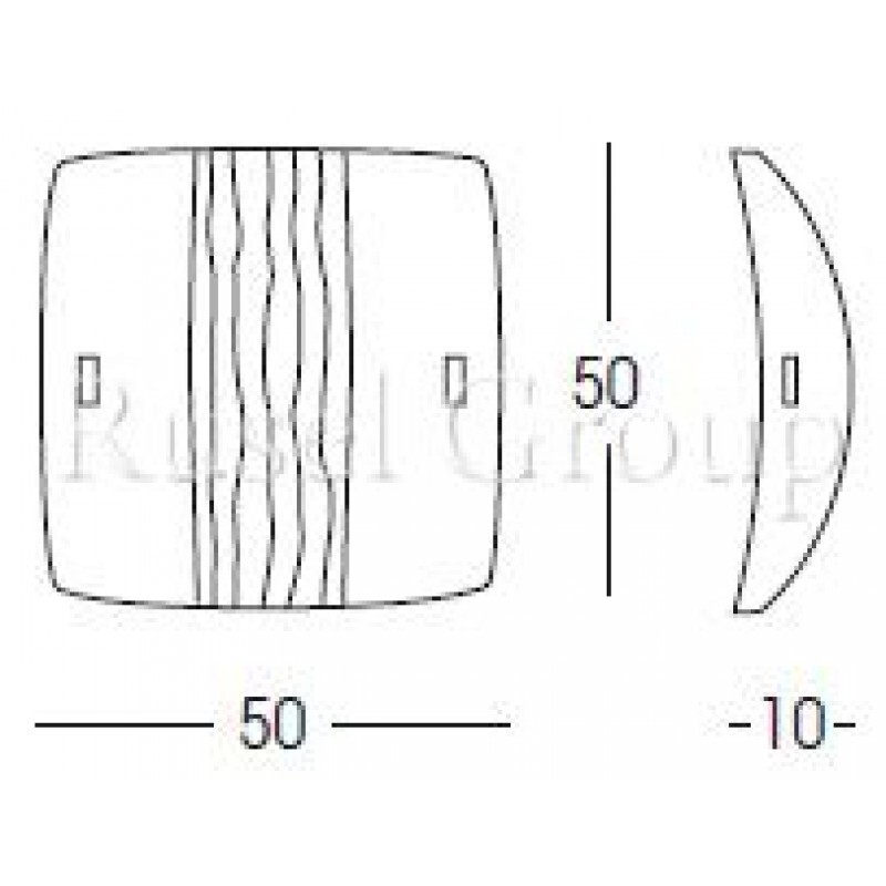 Настенно-потолочный светильник Linea Light Syberia 4492
