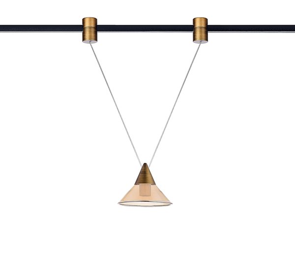 Светодиодный светильник для магнитной модульной системы Donolux DL20234M5W1S2 Black Bronze