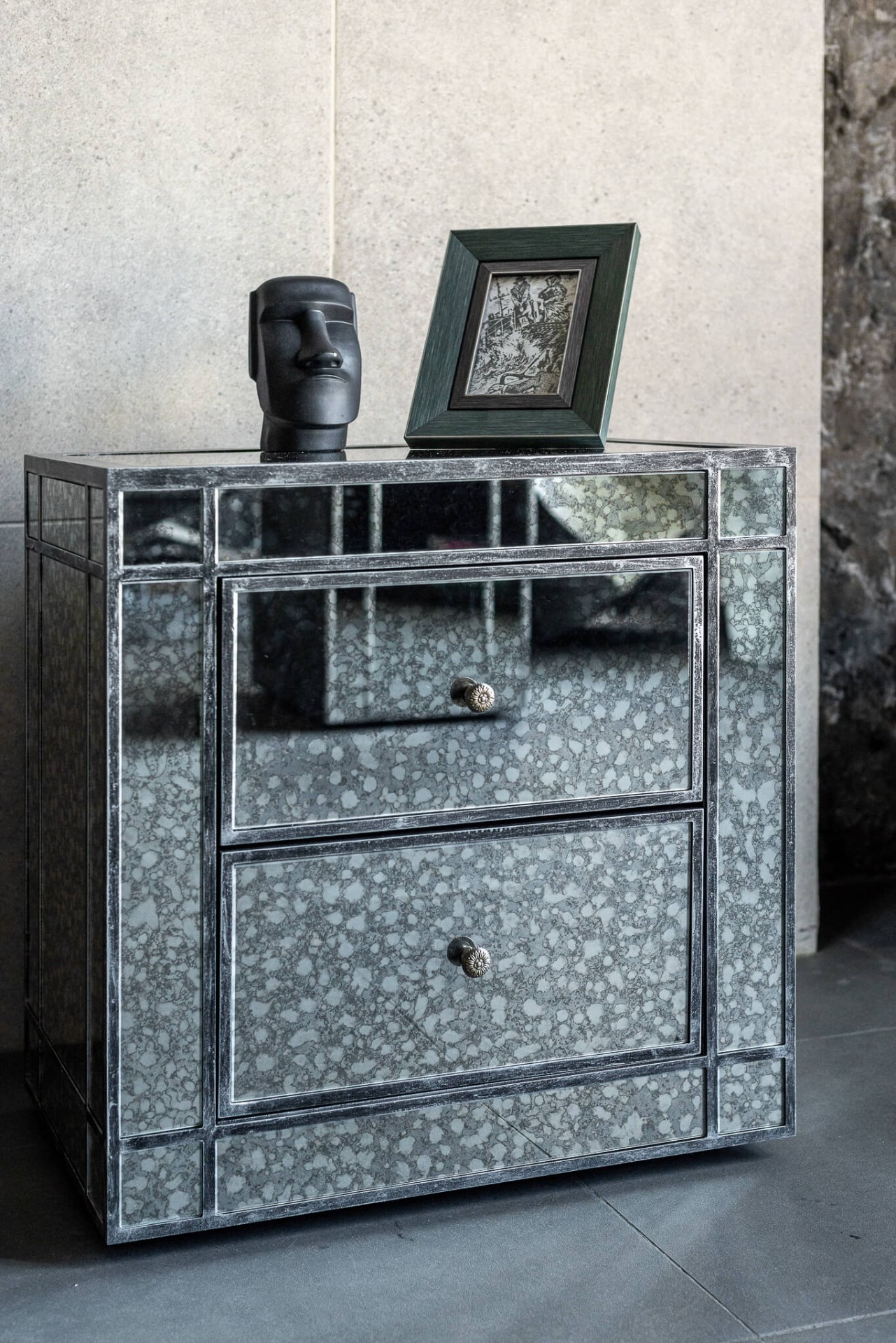 Тумба BountyHome Olgrem Silver mv443М