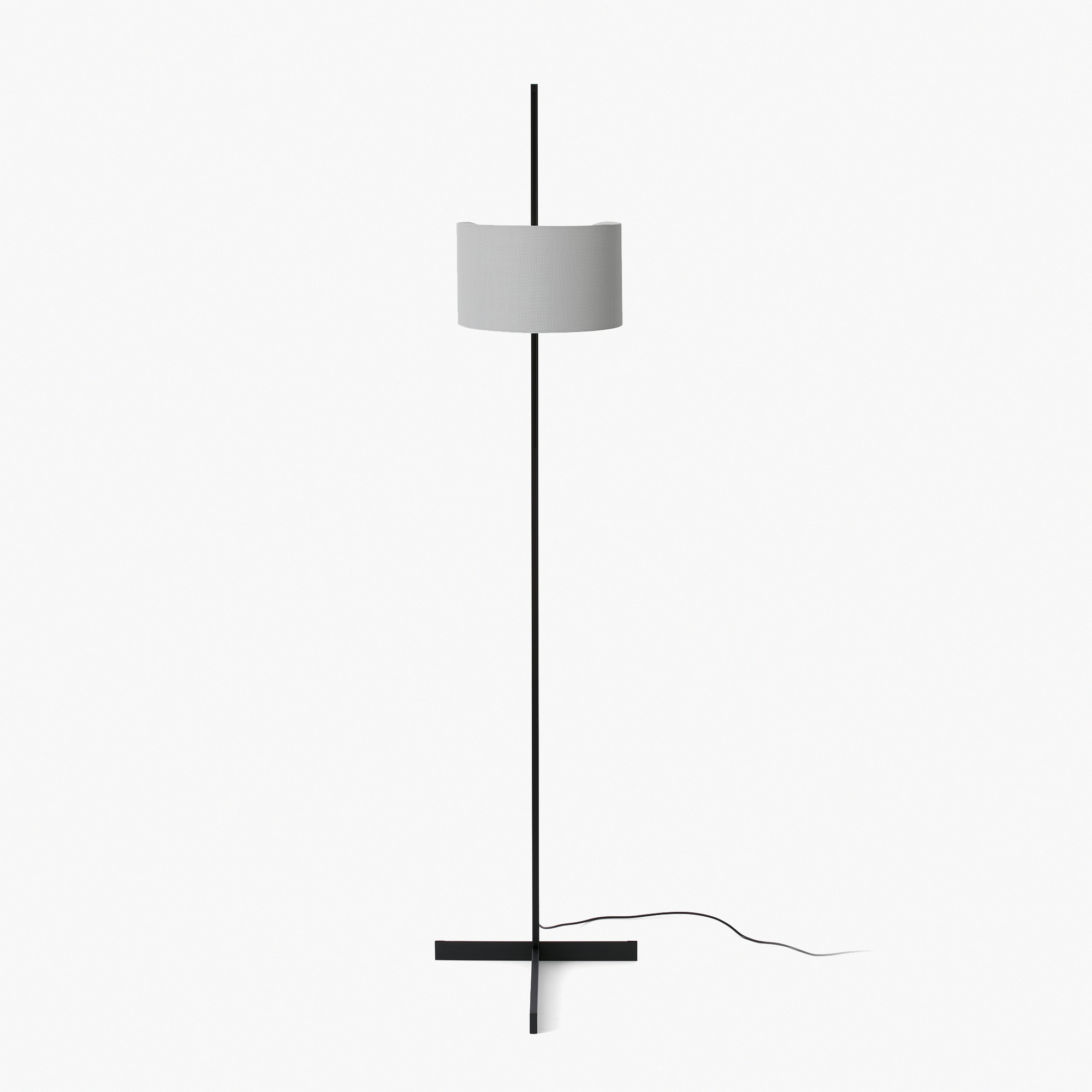 Торшер Stand Up черного и серого цвета E27 20W Faro