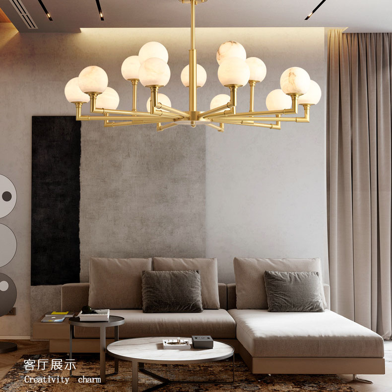 Потолочная люстра NANCY L8 by ImperiumLoft